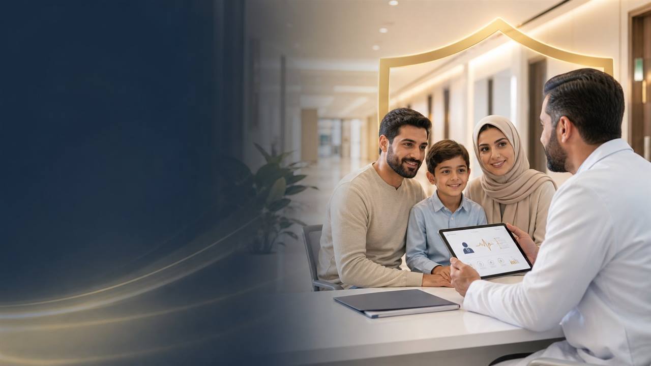 عميل أفراد مع خدمة تأمين تكافلي